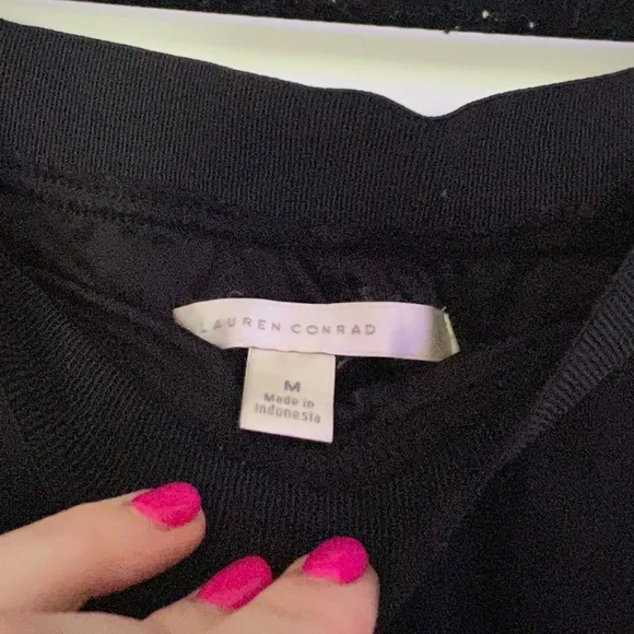 Lauren Conrad Black Lace Layer Skirt - Picture 2 of 3